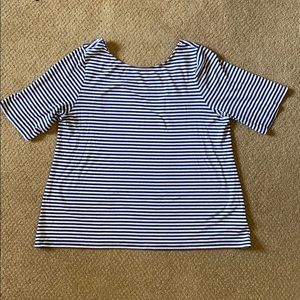OLD NAVY Scoop Back Fitted Short sleeve shirt